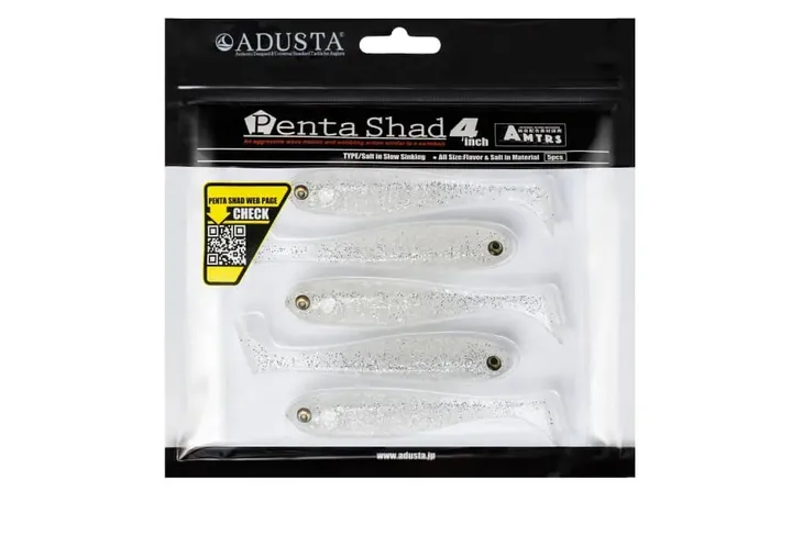 adusta-penta-shad-117-chart-white-2-5-cm-stan-nowy-marka-inna-marka