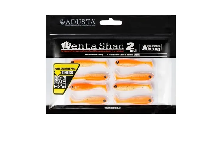 adusta-penta-shad-117-chart-white-2-5-cm-dlugosc-5-cm-liczba-sztuk-10-szt