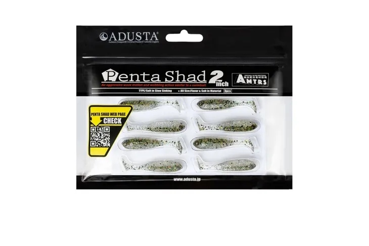 adusta-penta-shad-117-chart-white-2-5-cm-liczba-sztuk-10-szt-marka-inna-marka