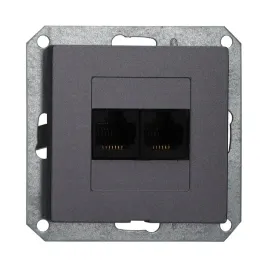gniazdo-modul-internetowe-2-x-lan-rj45-8-pin-magic-grafit