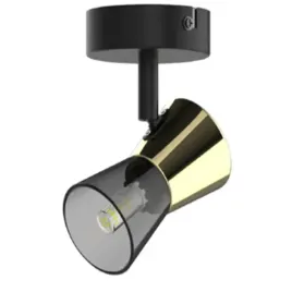 nowoczesna-lampa-sufitowa-cento-szklany-spot-czarny-zloty