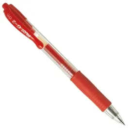 dlugopis-zelowy-automatyczny-g2-czerwony-pilot