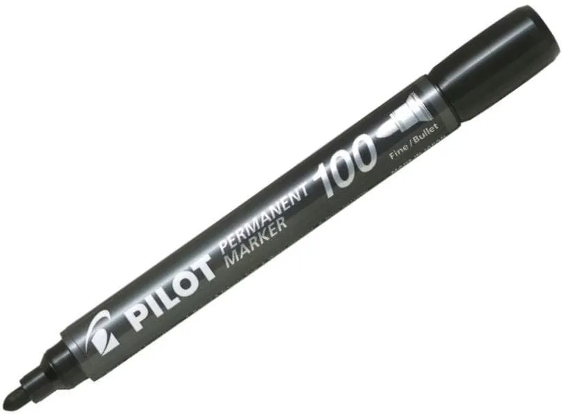 czarny-marker-permanentny-okragly-sca-100-pilot