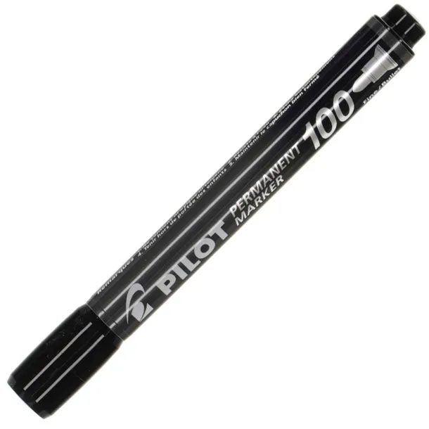 czarny-marker-permanentny-okragly-sca-100-pilot-stan-nowy-rodzaj-permanentny