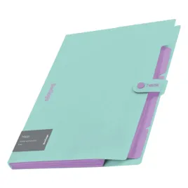 teczka-na-dokumenty-harmonijkowa-a4-organizer-5-przegrodek-haze-zielona