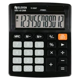 kalkulator-biurowy-sdc-812-nr-eleven-12-cyfrowy-wyswietlacz-prosty-egzamin