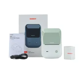 niimbot-b1-drukarka-termiczna-naklejki-bluetooth-zielono-biala-nowa-rolka