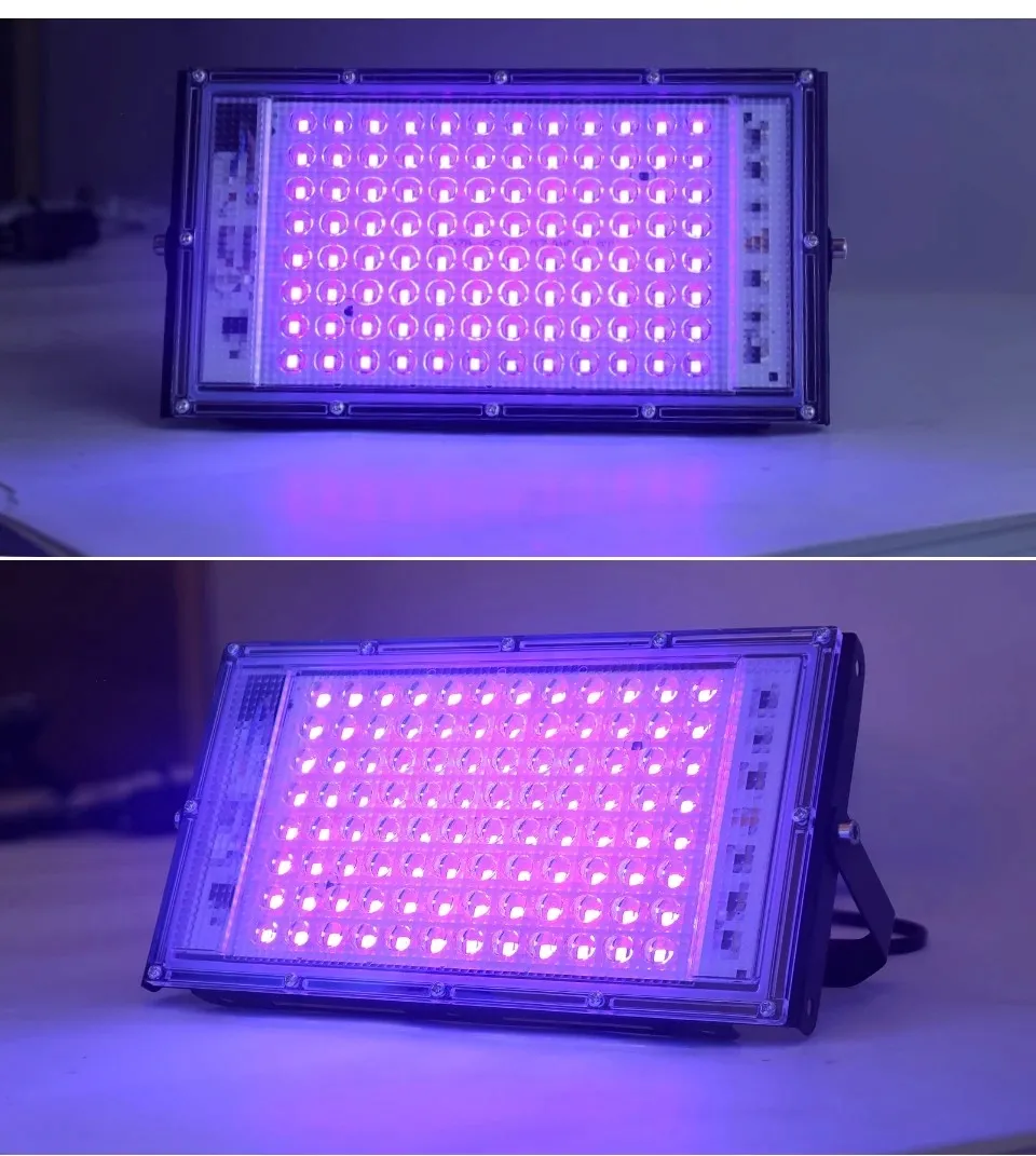 lampa-naswietlacz-led-uv-395-400nm-100w-wtyczka-rosliny-230v-ultrafioletowy