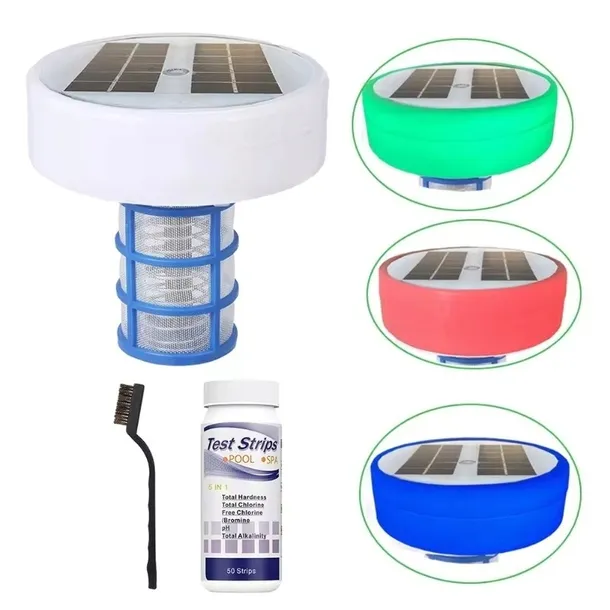 JONIZATOR Zamiast CHLORU do BASENU JACUZZI WODY Solarny RGB +AKCESORIA XXL