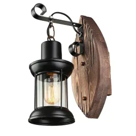 lampa-scienna-drewniana-kinkiet-zeliwny-loft-gospoda-vintage-ozdobna-e27