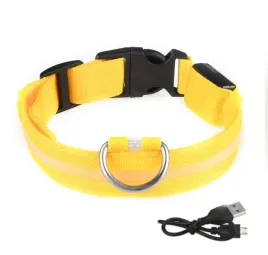 obroza-dla-zwierzat-psow-led-wodoszczelna-na-usb-kabel-zolta-xl-52-60cm
