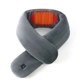 podgrzewany-szalik-zimowy-usb-szary-z-regulacja-temperatury-wodoodporny