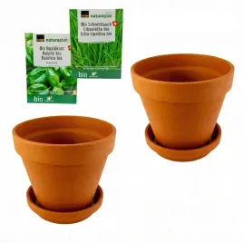 doniczka-terakota-fi13cm-z-podstawka-ziola-bazylia-szczypiorek-bio-2-szt