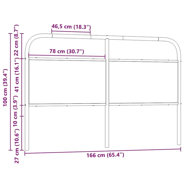 wymienne-wezglowie-dab-sonoma-160-cm-marka-vidaxl