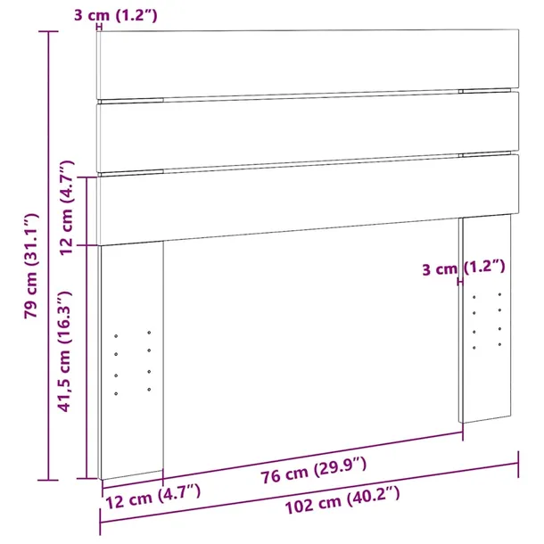 zaglowek-100-cm-drewno-lite-dab-stan-nowy-szerokosc-mebla-3-cm