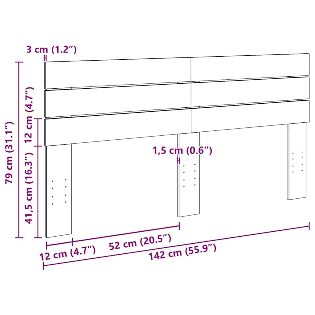 zaglowek-140-cm-drewno-lite-dab-stan-nowy