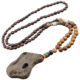 naszyjnik-drewniany-nepal-buddyjski-mala-tybetanski-paw-recznie-wykonany