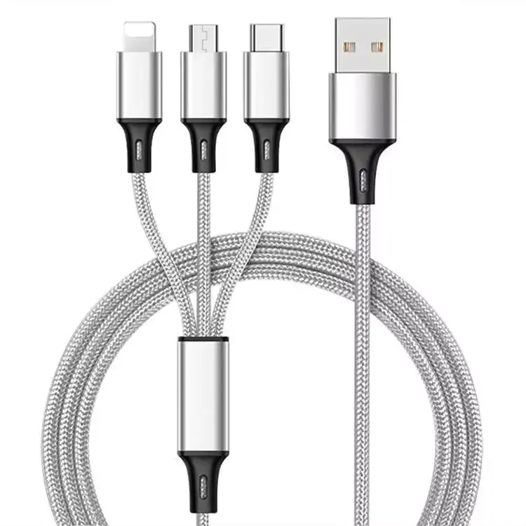 kabel-ladowarka-3w1-oplot-typ-c-lightning-usb-c-5a-stan-nowy