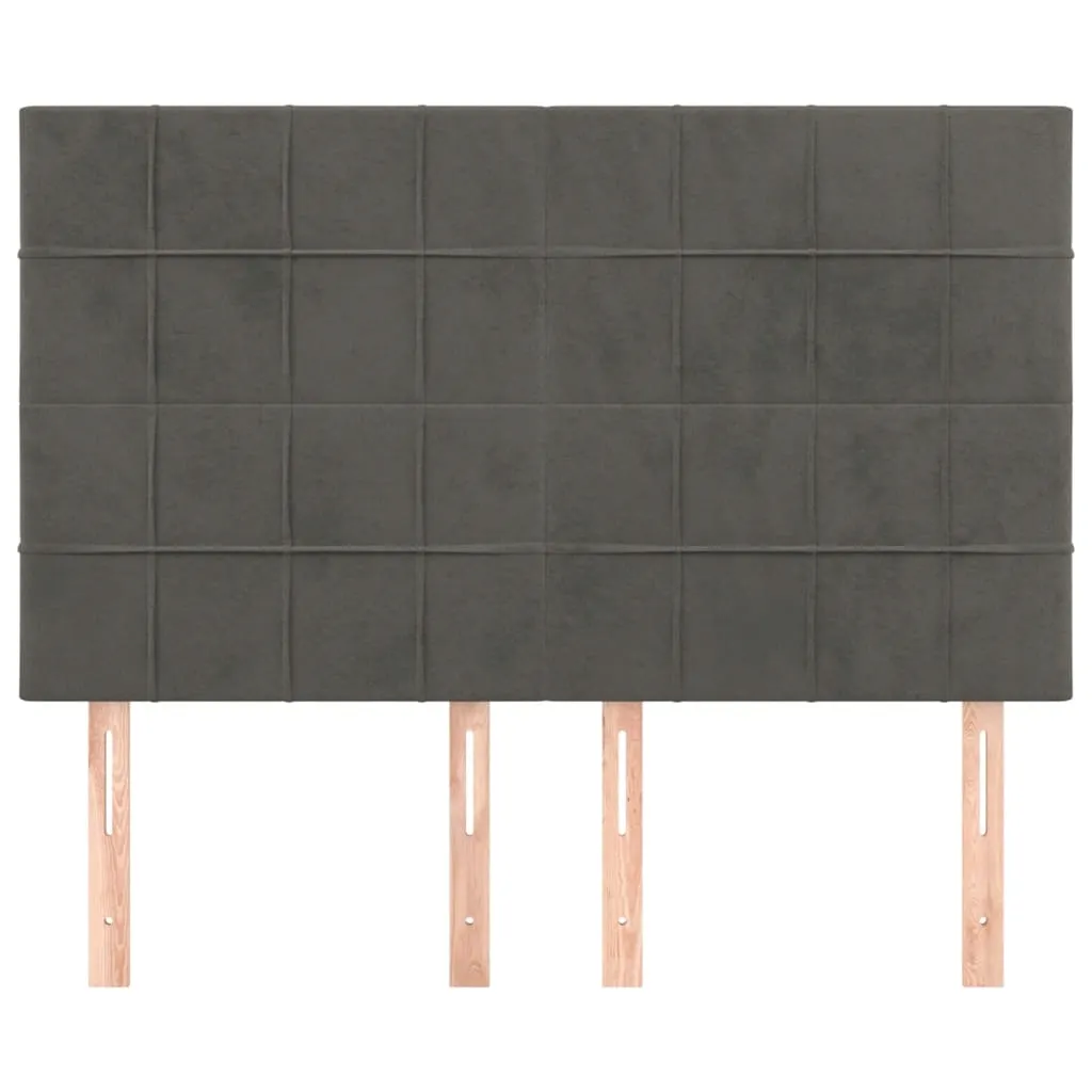 zaglowek-aksamitny-144x118-cm-ciemnoszary-stan-nowy