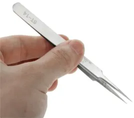 stalowa-precyzyjna-peseta-prosta-pinceta-stal-nierdzewna-vetus-st-14