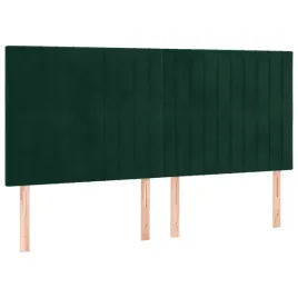 zaglowek-aksamitny-ciemnozielony-100x78-88-cm-zestaw-4-szt