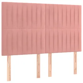 zaglowek-aksamitowy-rozowy-144x118-cm-zestaw-4-szt