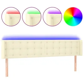 zaglowek-do-lozka-z-led-kremowy-163x16x78-88-cm-sztuczna-skora