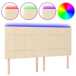 zaglowek-do-lozka-z-led-kremowy-200x5x118-128-cm-tkanina