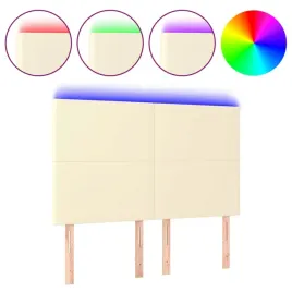 zaglowek-do-lozka-kremowy-144x5x118-128cm-sztuczna-skora