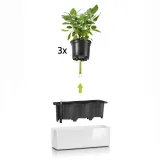donica-cube-glossy-triple-bialy-polysk-lechuza-stan-nowy