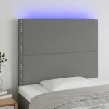 zaglowek-led-100x5x118-128-cm-ciemnoszary-stan-nowy