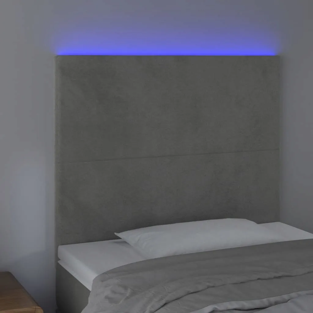 zaglowek-led-100x5x118-128-jasnoszary-stan-nowy