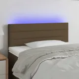 zaglowek-led-100x5x78cm-ciemny-braz-stan-nowy