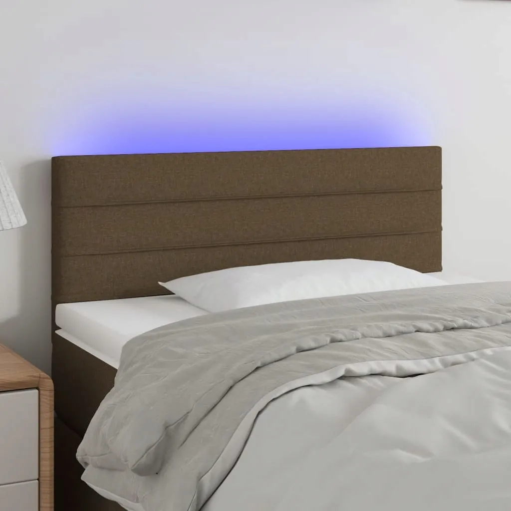 zaglowek-led-100x5x78cm-ciemny-braz