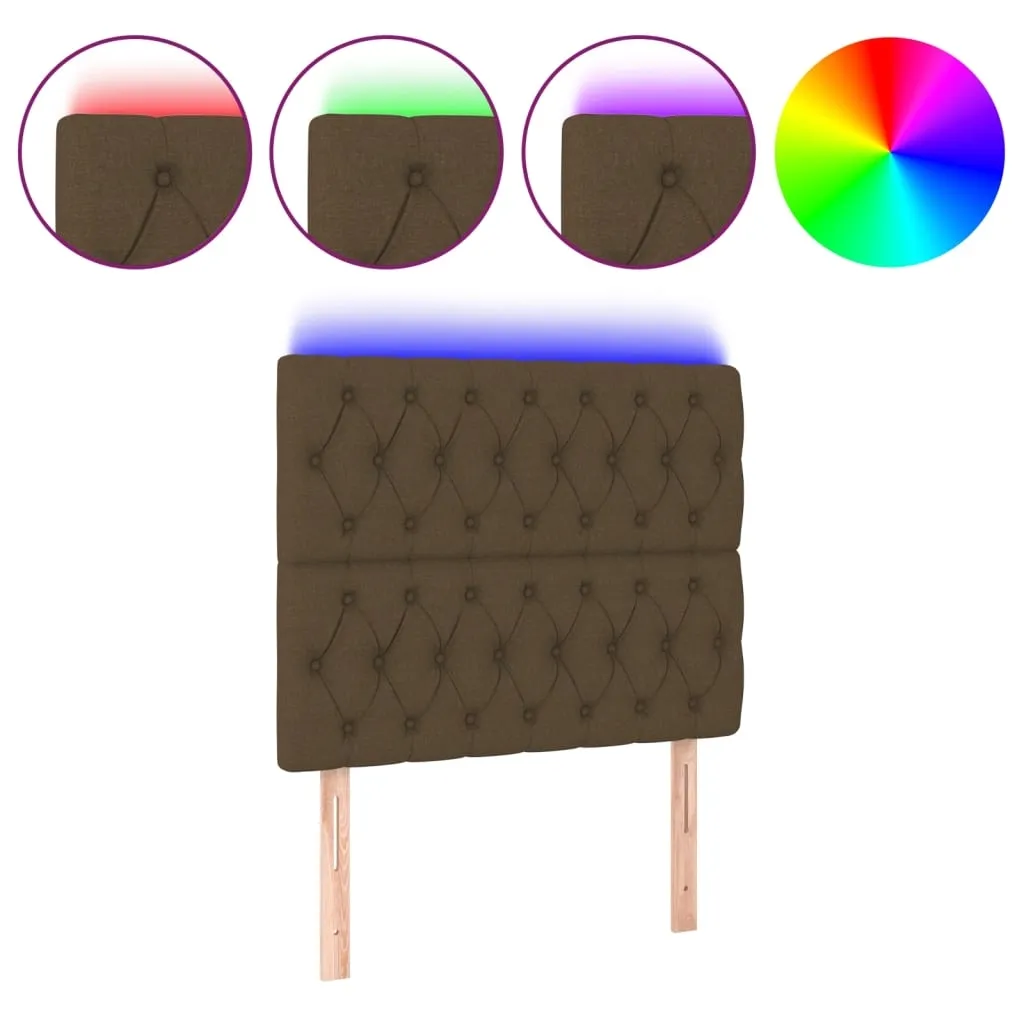 zaglowek-led-100x7x118-128-cm-ciemny-braz-stan-nowy