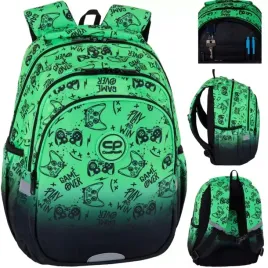 coolpack-plecak-szkolny-dla-klas-1-3-jerry-game-over-green-f029969