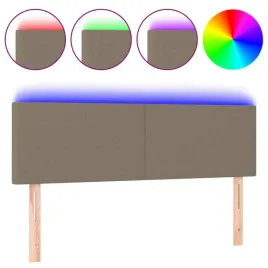 zaglowek-led-144cm-taupe-regulowana-wysokosc-kolorowe-diody-trwala