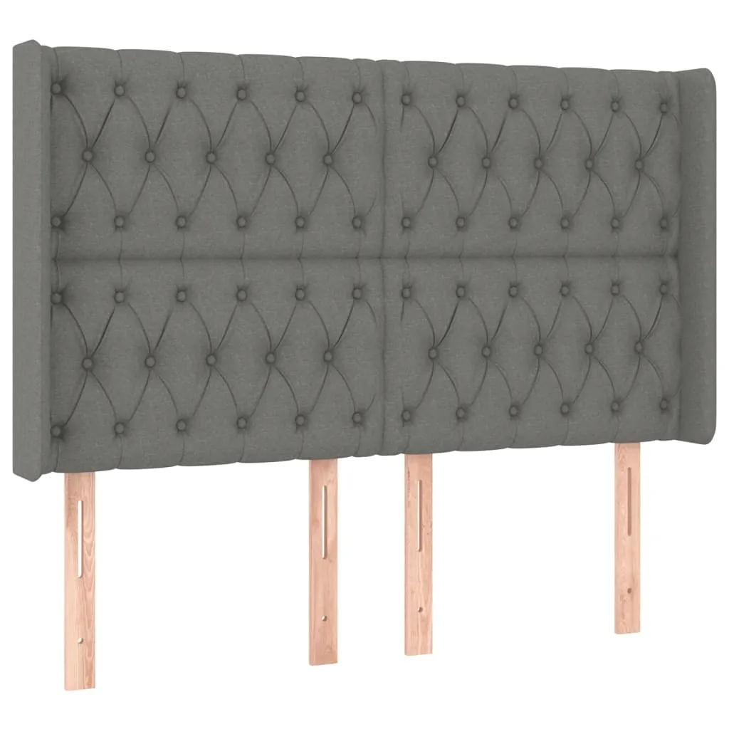 zaglowek-led-147x16x118-cm-ciemnoszary-stan-nowy