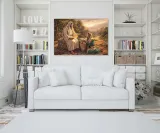 obraz-na-plotnie-jezus-i-samarytanka-format-70x105-cm-stan-nowy