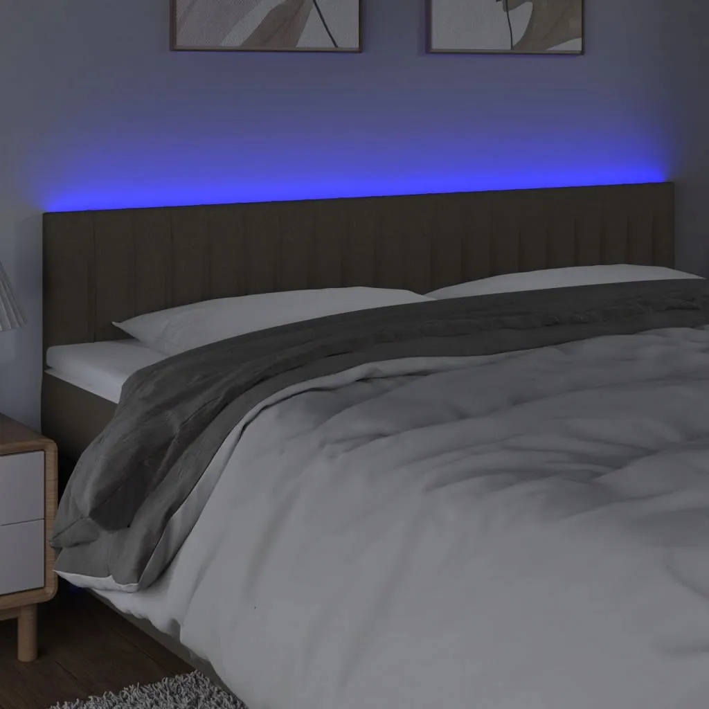 zaglowek-led-160x78cm-taupe-stan-nowy