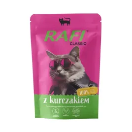 karma-mokra-dla-kota-rafi-classic-z-kurczakiem-100g-saszetka