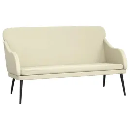 lawka-kremowa-110x76x80-cm-tapicerowana-sztuczna-skora