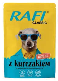 mokra-karma-dla-psa-rafi-classic-400g-z-kurczakiem-saszetka
