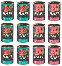 mokra-karma-dla-psa-rafi-junior-mix-smakow-12x400g-bezzbozowa