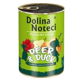 mokra-karma-dla-psa-dolina-noteci-superfood-jelen-kaczka-400g-bezzbozowa