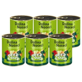 mokra-karma-dla-psa-dolina-noteci-superfood-jelen-kaczka-24x800g