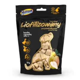 przysmak-dla-psa-liofilizowany-hilton-kaczka-z-gruszka-50g