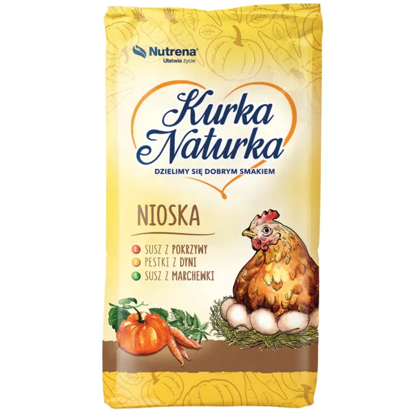 Pasza Dla Kur Niosek KURKA NATURKA 10kg KRUSZONKA Karma