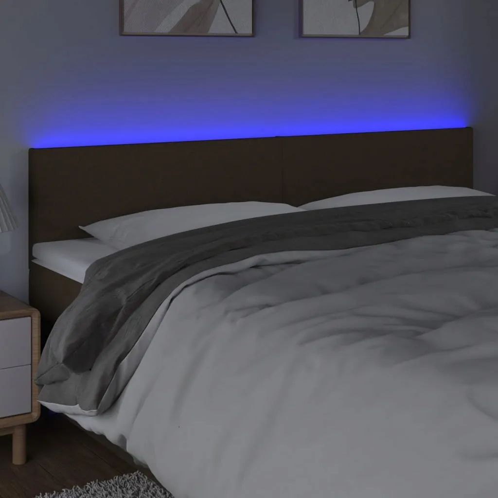 zaglowek-led-180x78-88-cm-ciemny-braz-stan-nowy