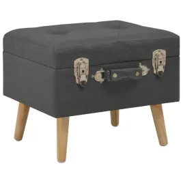 stolek-ze-schowkiem-40-cm-ciemnoszary-tkanina